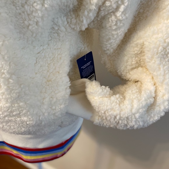 Marika coconut milk shoreline Sherpa jacket size M perfect condition NEW W/tags - Picture 10 of 14